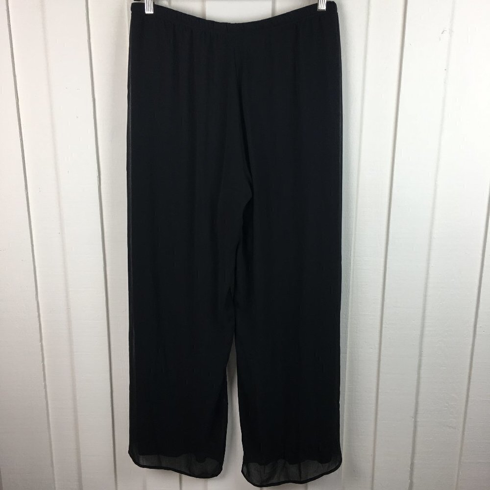 American Glamour Badgley Mischka Black Pants - Picture 4 of 8